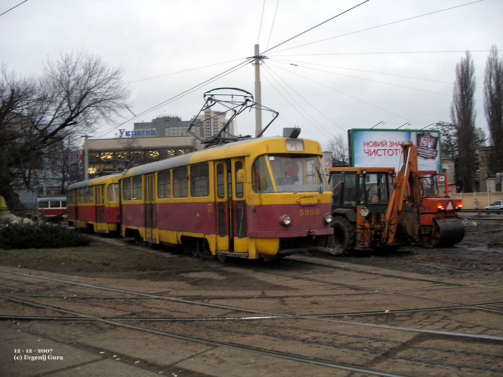 Киев, Tatra T3SU № 5959