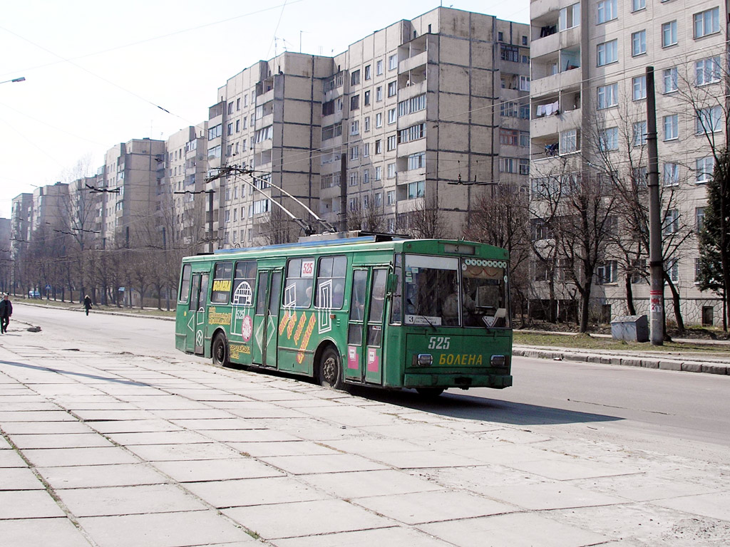 Львов, Škoda 14Tr02/6 № 525