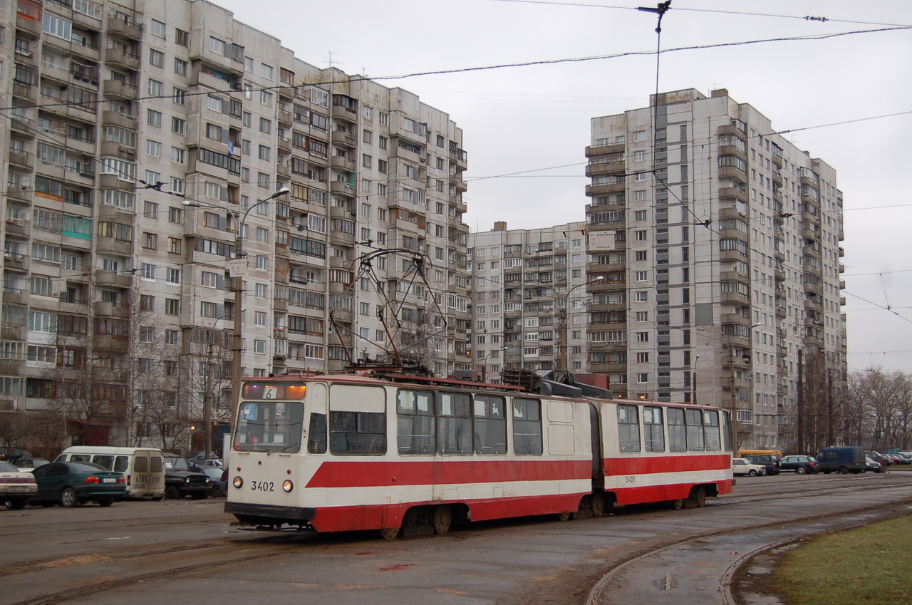 Санкт-Петербург, ЛВС-86К № 3402