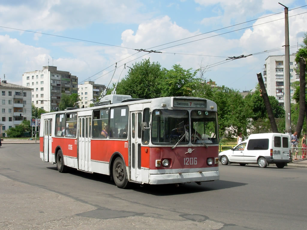 Житомир, ЗиУ-682В № 1206