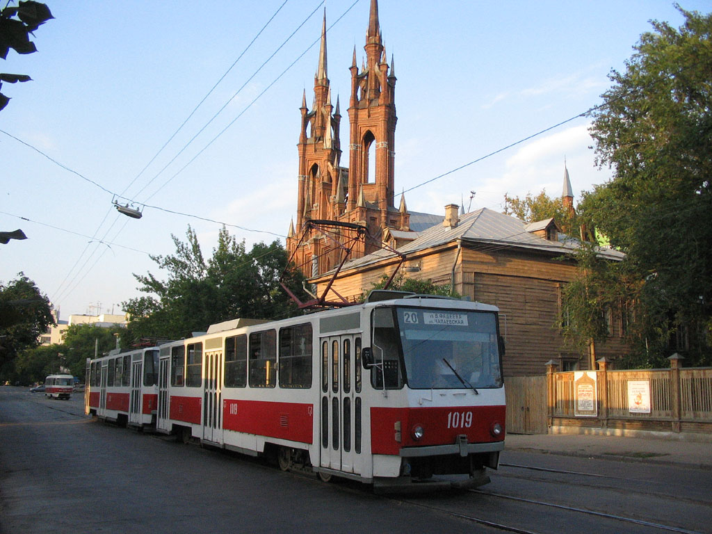 Самара, Tatra T6B5SU № 1019