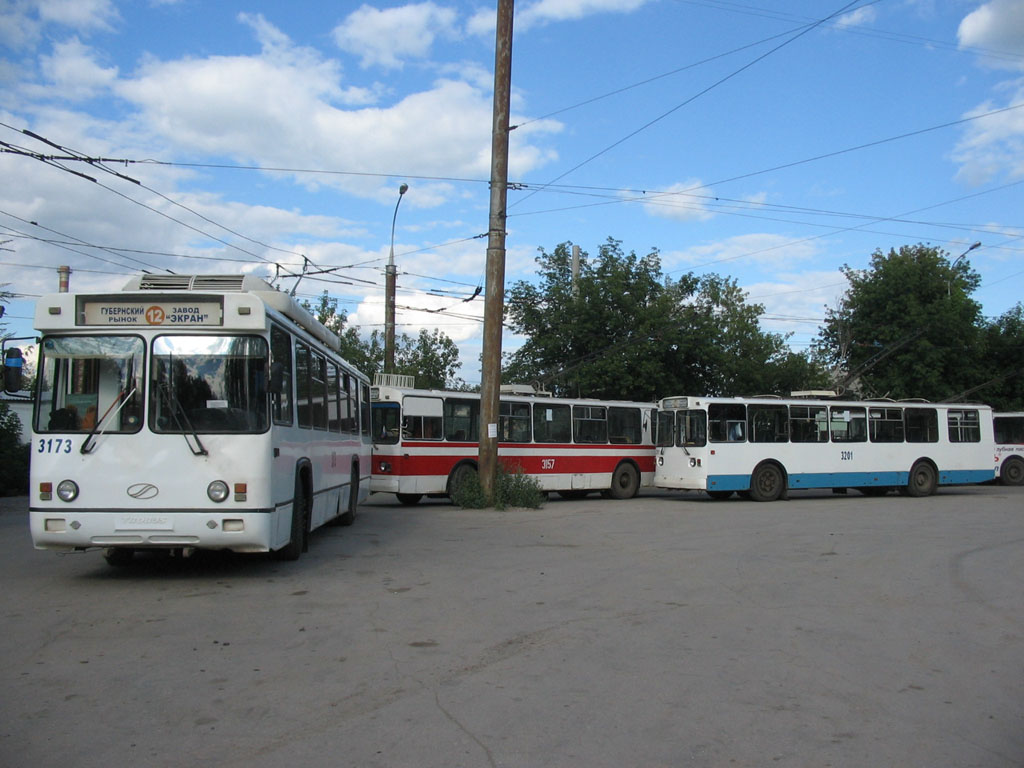 Самара, БТЗ-5276-04 № 3173; Самара — Конечные станции и кольца (троллейбус)