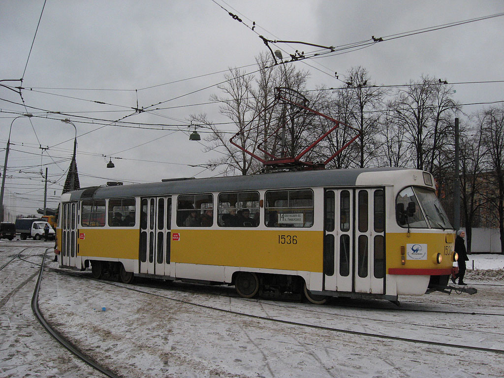 Moskva, Tatra T3SU č. 1536