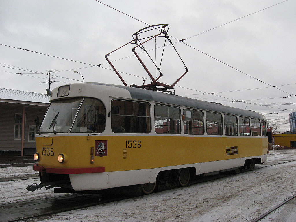 Maskva, Tatra T3SU nr. 1536