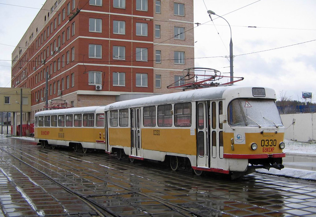 Москва, Tatra T3SU № 0330