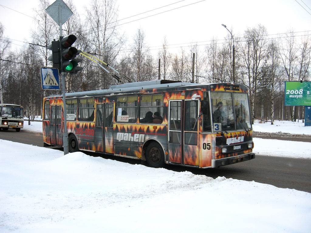 Архангельск, Škoda 14Tr08/6 № 05