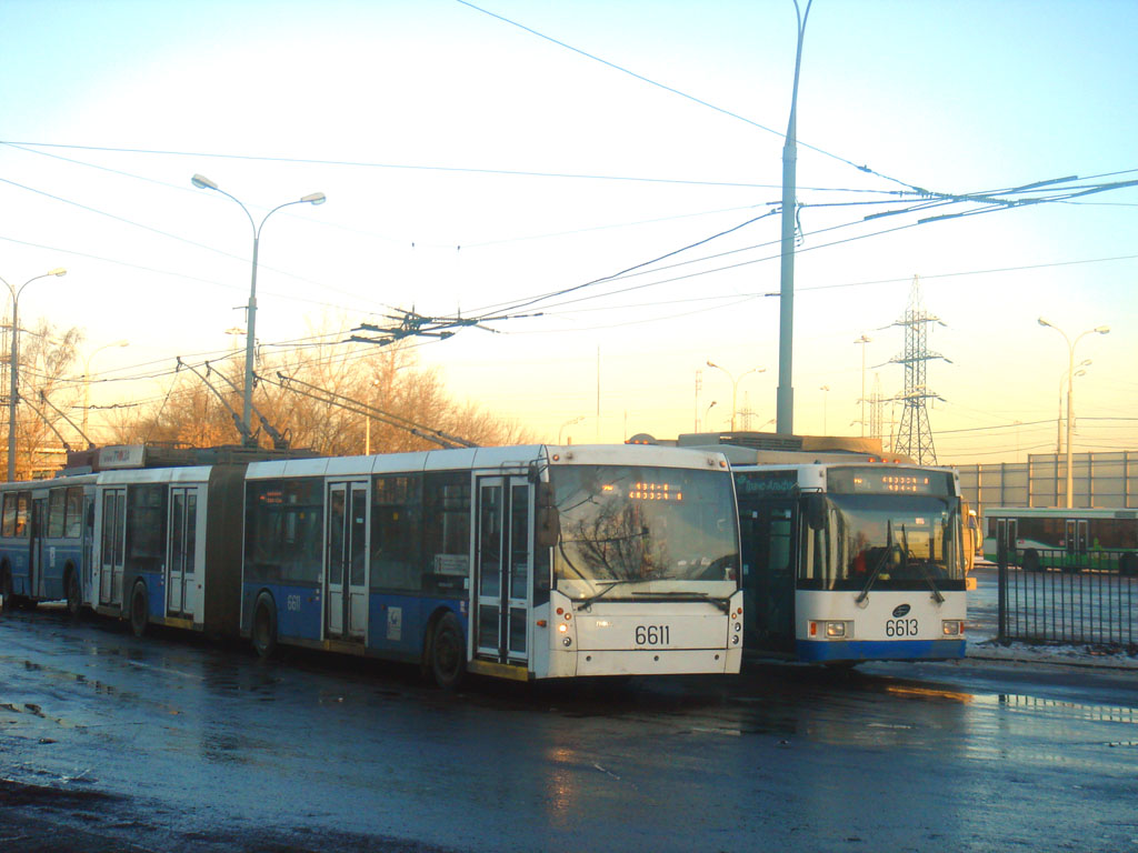 Масква, Тролза-6206.00 «Мегаполис» № 6611