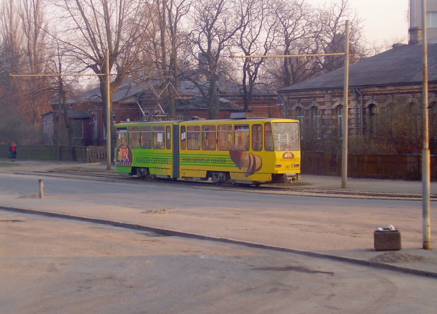 Лиепая, Tatra KT4D № 247