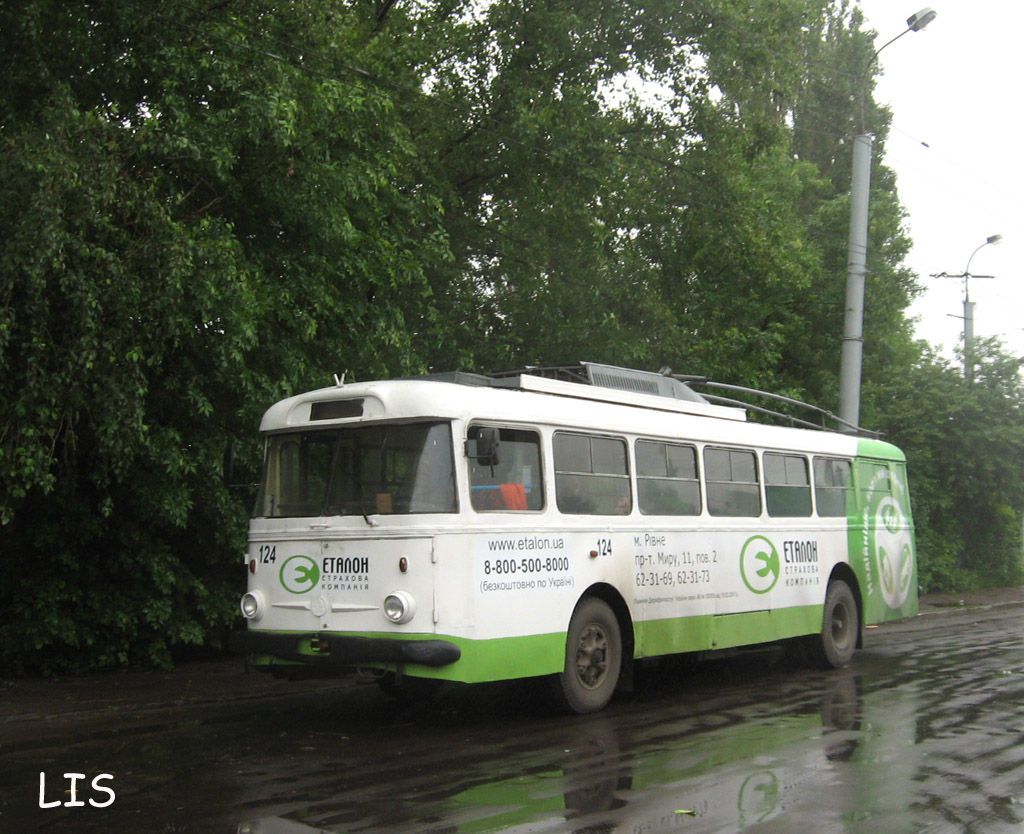 Ровно, Škoda 9TrHT28 № 124