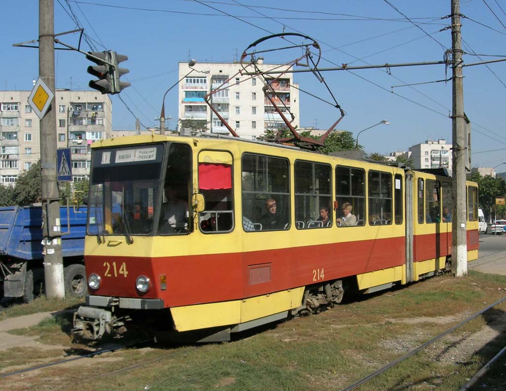 Vinnyica, Tatra KT4SU — 214