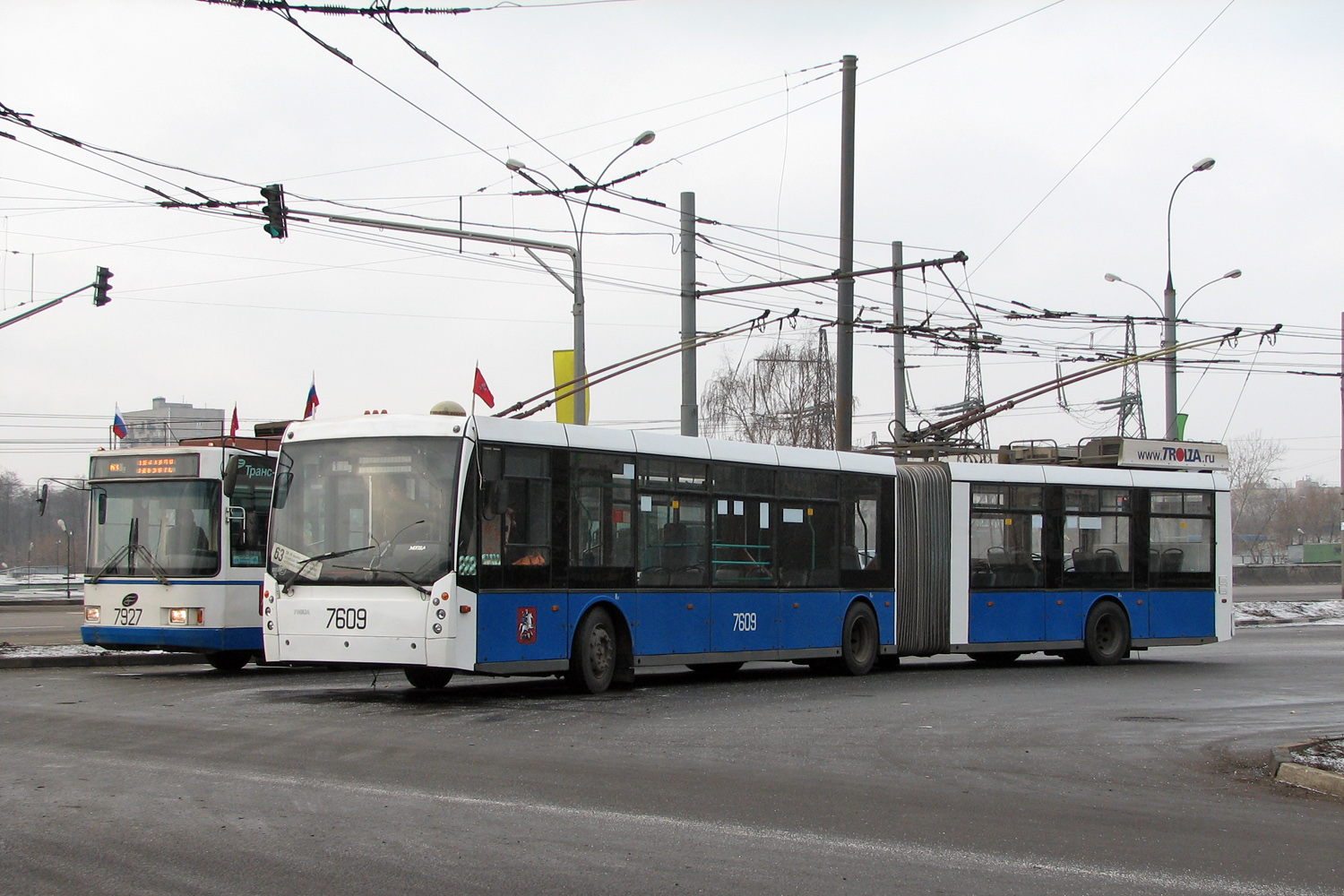 Москва, Тролза-6206.00 «Мегаполис» № 7609