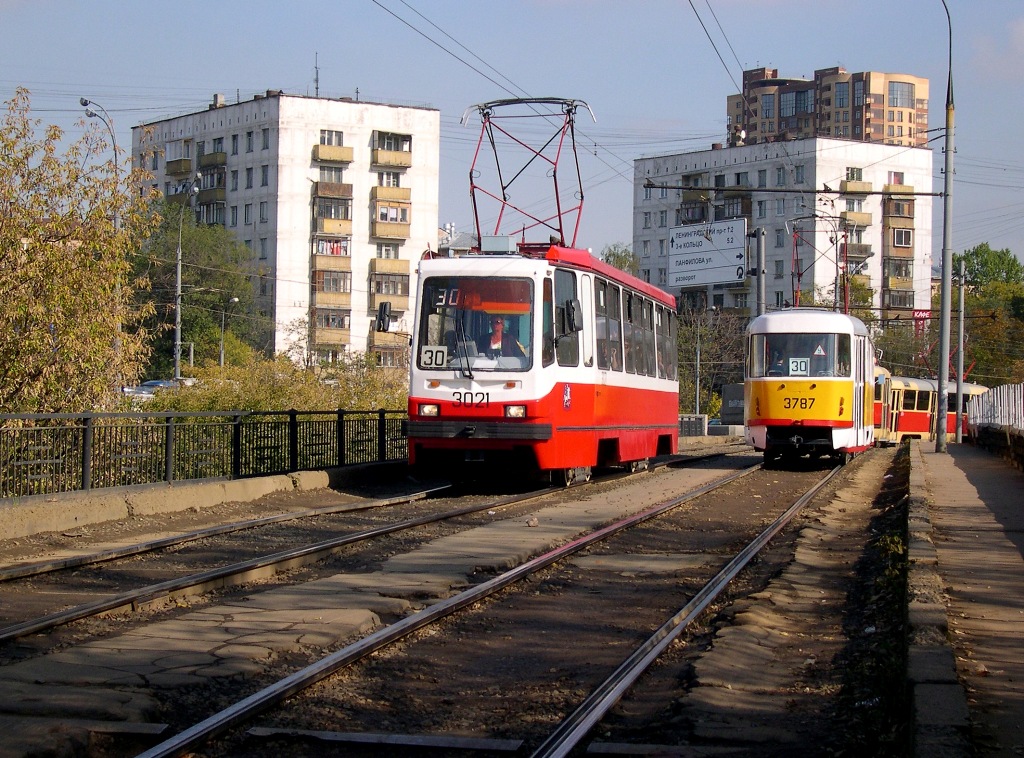 Москва, 71-134А (ЛМ-99АЭ) № 3021