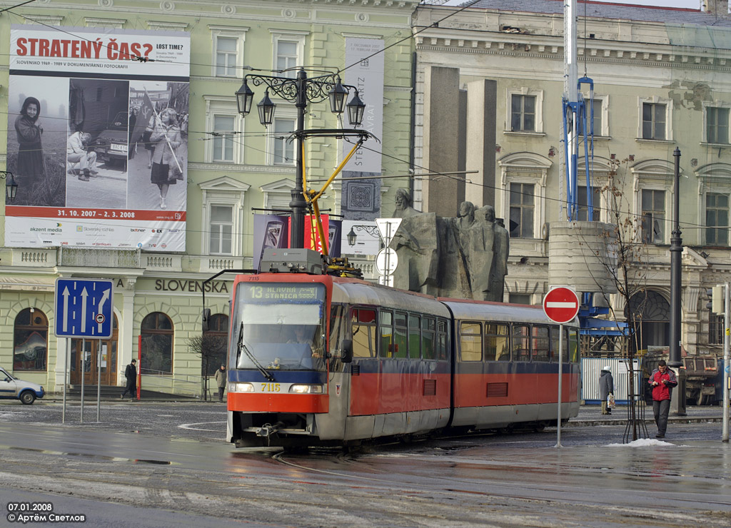 Братислава, Tatra K2S № 7115