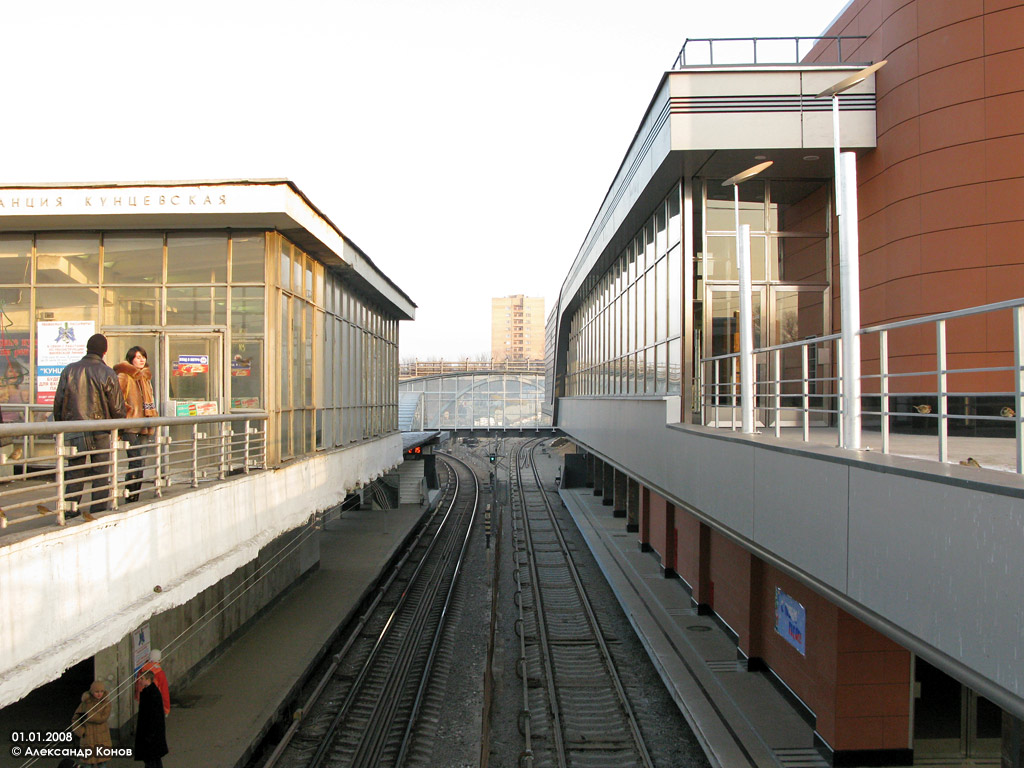 Москва — Открытие участка метро «Парк Победы — Строгино» 7 января 2008