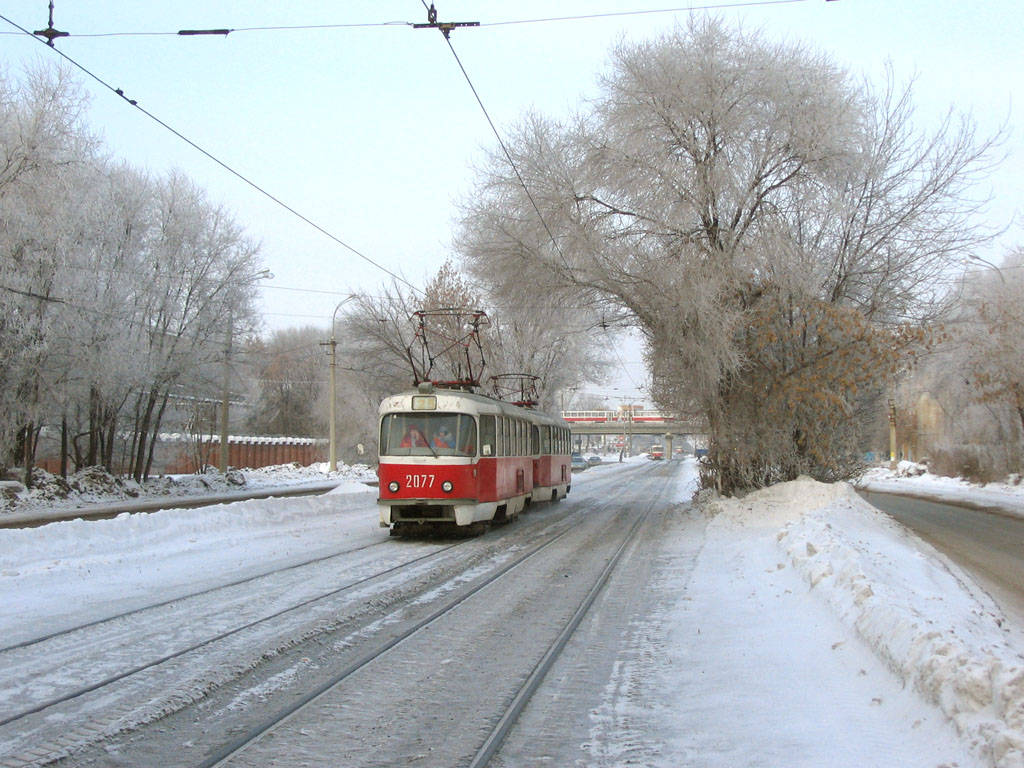 Самара, Tatra T3SU № 2077