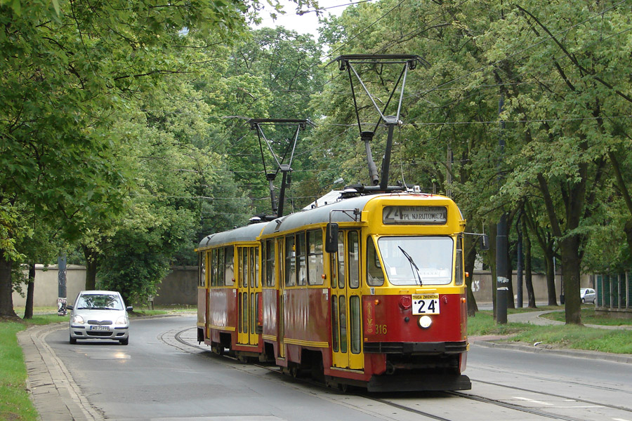 Варшава, Konstal 13N № 316