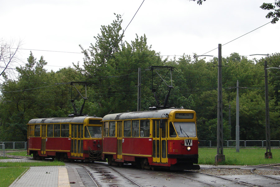 Varșovia, Konstal 13N Nr. 732