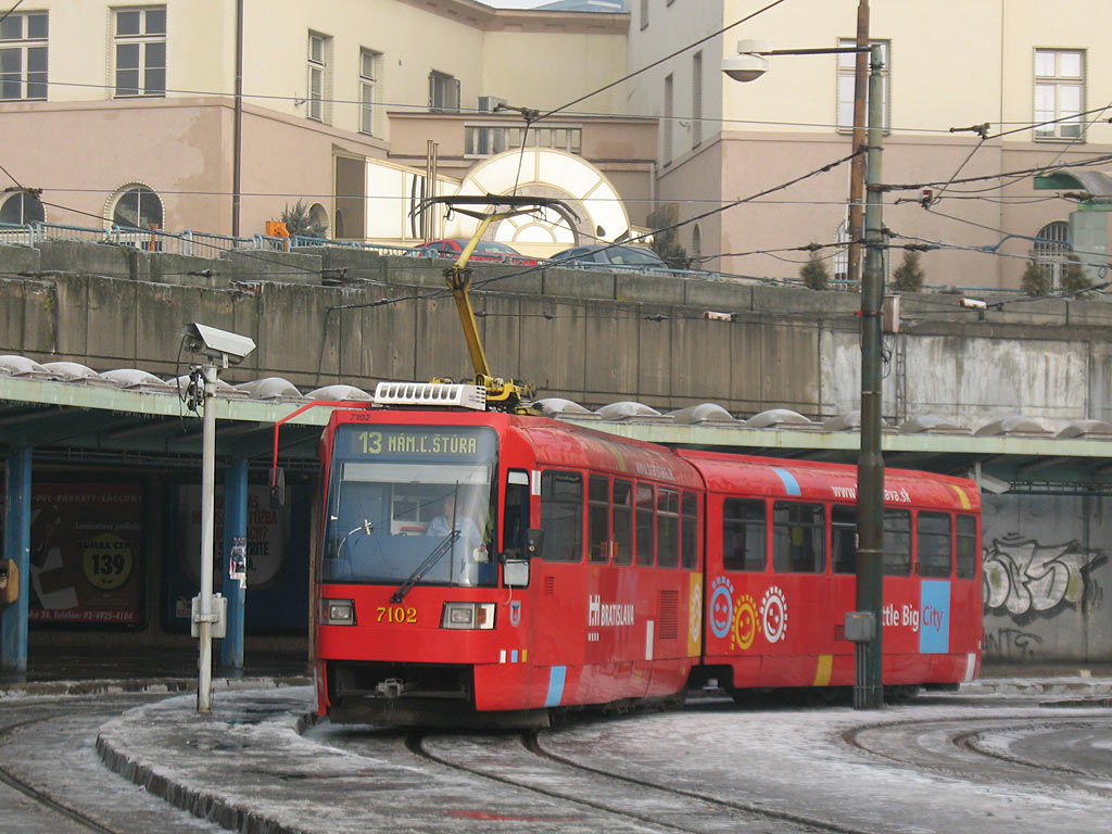 Pressburg, Tatra K2S Nr. 7102