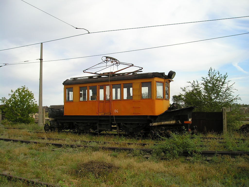 Волжский, ГС-4 (ГВРЗ) № 04; Волжский — Трамвайное депо