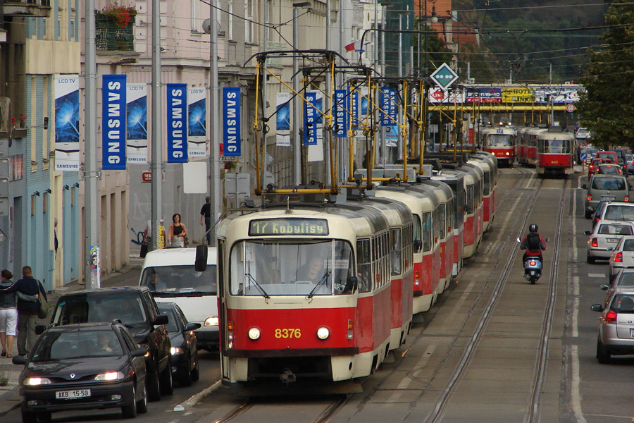Прага, Tatra T3R.P № 8376