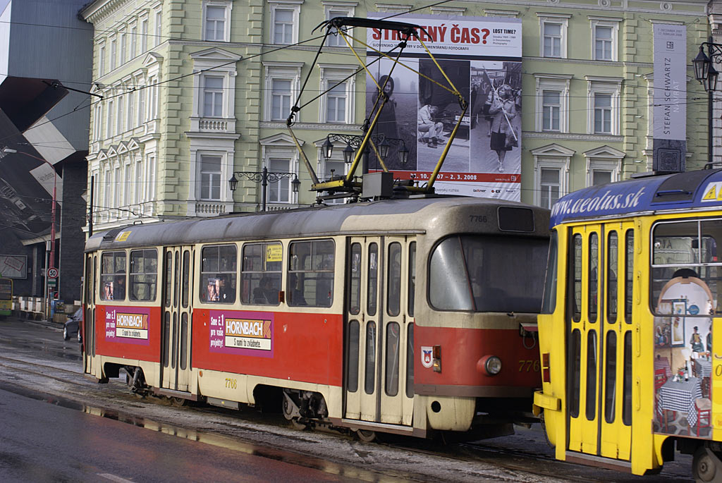 Pozsony, Tatra T3SUCS — 7766