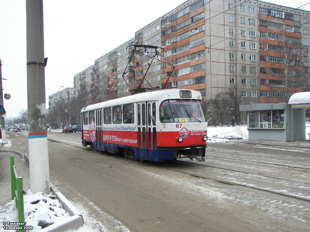 Тула, Tatra T3SU № 67