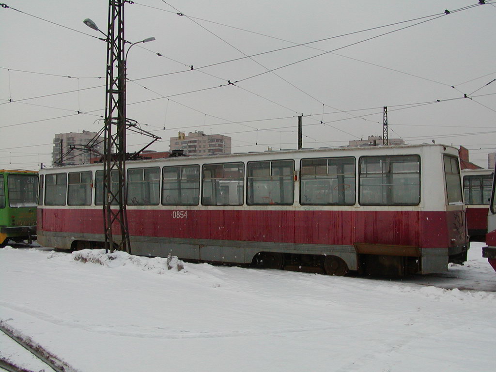 Санкт-Петербург, 71-605 (КТМ-5М3) № 0854 Санкт-Петербург, 71-605 (КТМ-5М3) № 0854