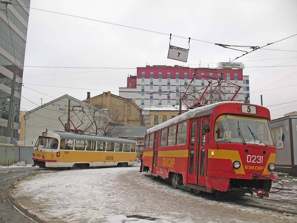 Москва, Tatra T3SU № 0231 Москва, Tatra T3SU № 0231