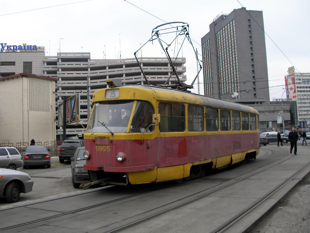 Kiova, Tatra T3SU # 5955