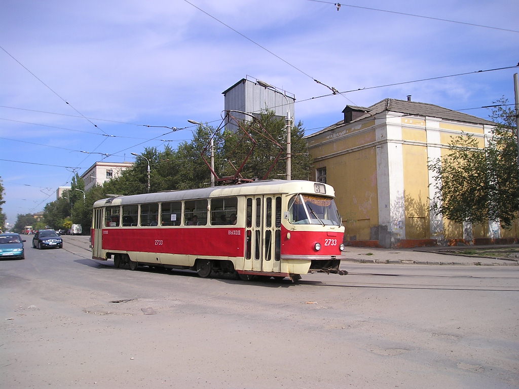 Волгоград, Tatra T3SU (двухдверная) № 2733