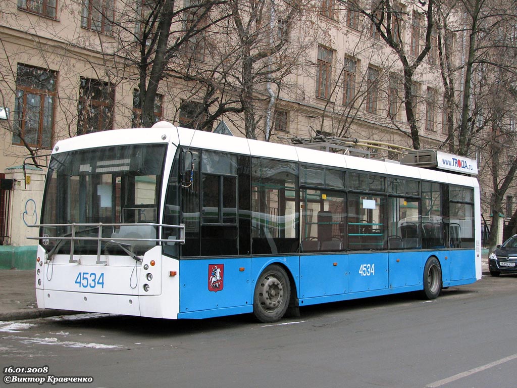 Москва, Тролза-5265.00 «Мегаполис» № 4534