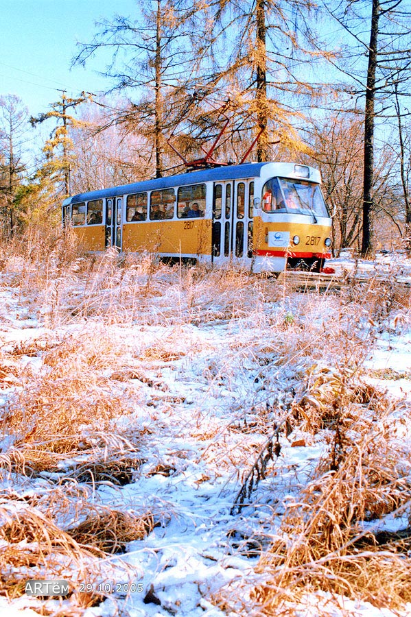 Москва, Tatra T3SU № 2817