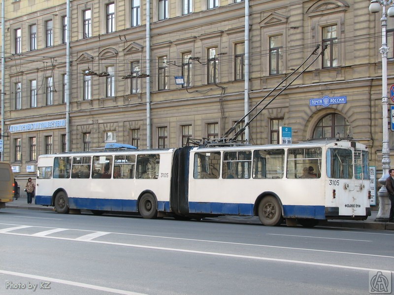 Санкт-Пецярбург, ЗиУ-683Б [Б00] № 3105