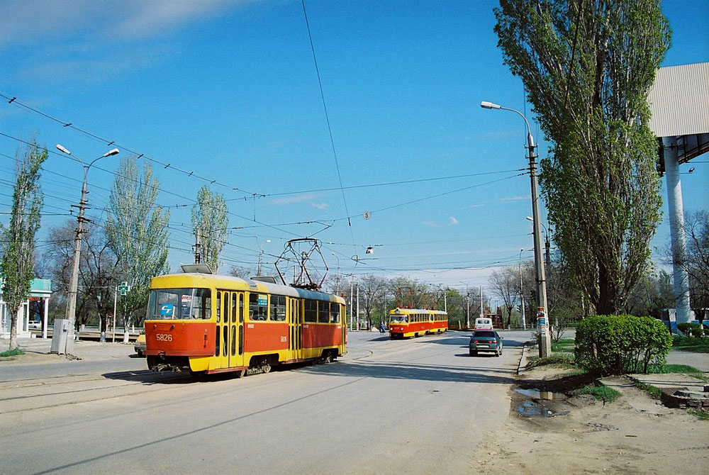 Волгоград, Tatra T3SU № 5826