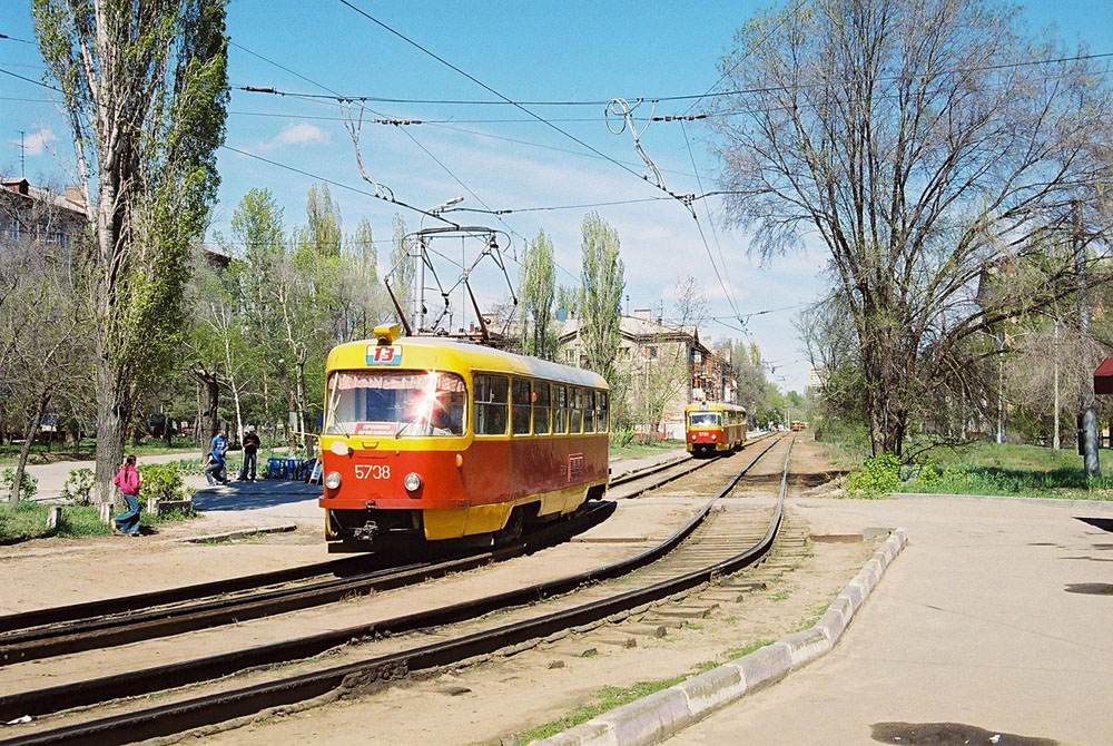 Волгоград, Tatra T3SU № 5738