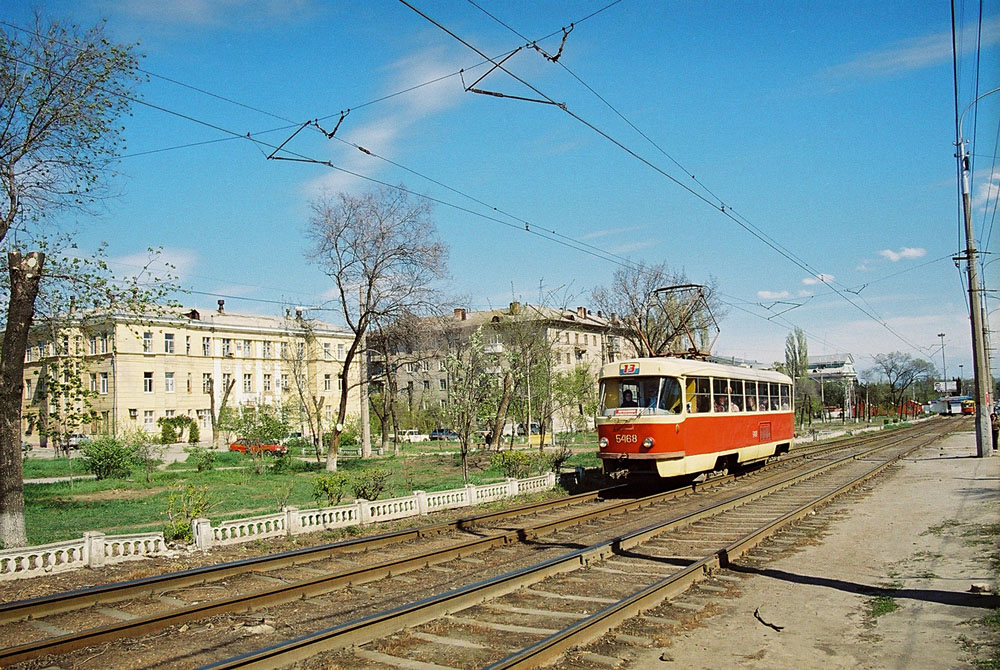 Волгоград, Tatra T3SU (двухдверная) № 5468