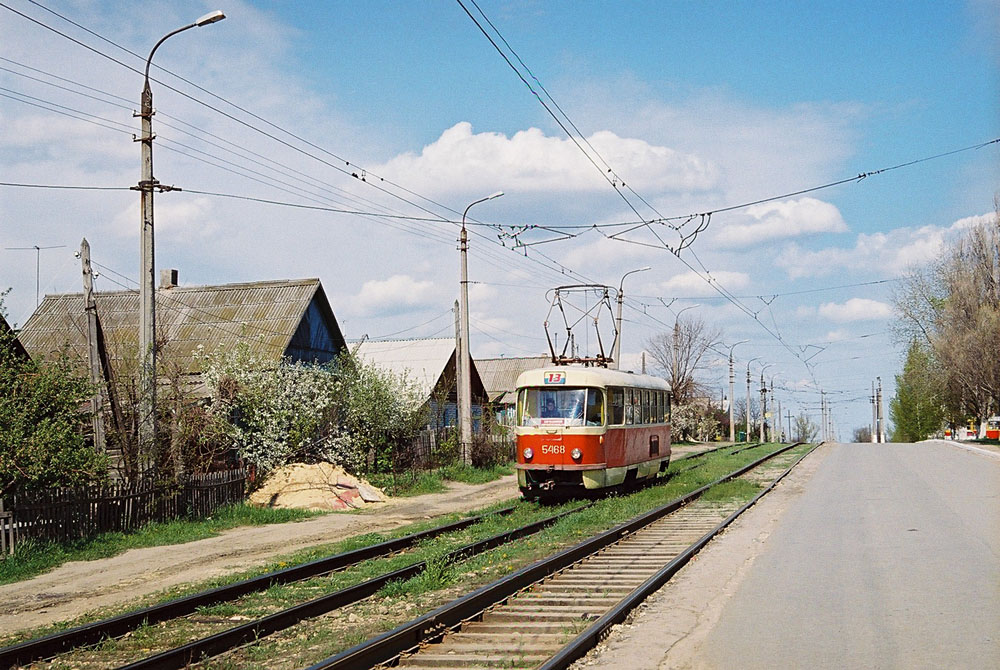 Волгоград, Tatra T3SU (двухдверная) № 5468