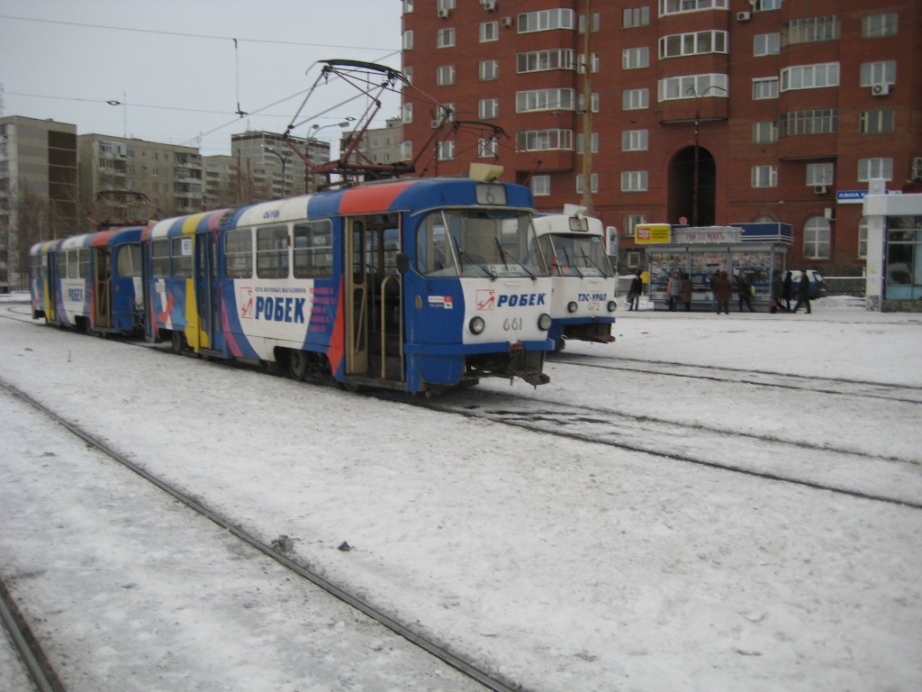 Екатеринбург, Tatra T3SU № 661