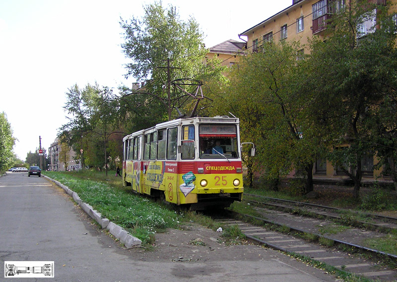 Нижний Тагил, 71-605 (КТМ-5М3) № 25