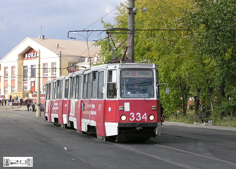 Нижний Тагил, 71-605 (КТМ-5М3) № 334