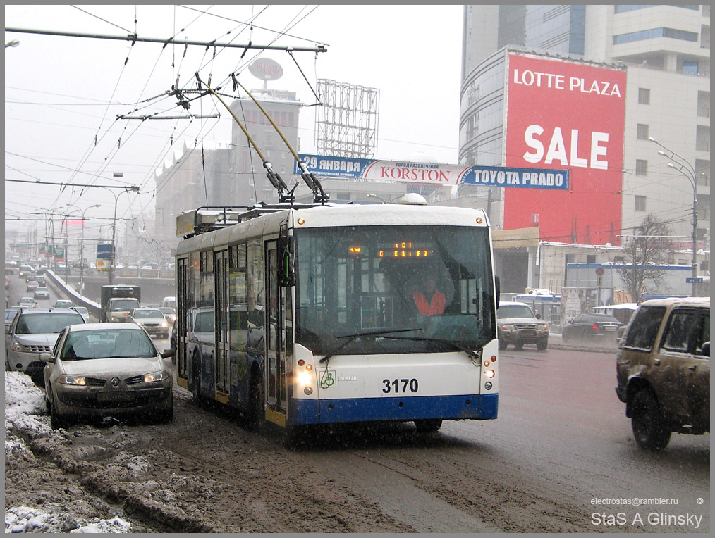 Москва, Тролза-5265.00 «Мегаполис» № 3170