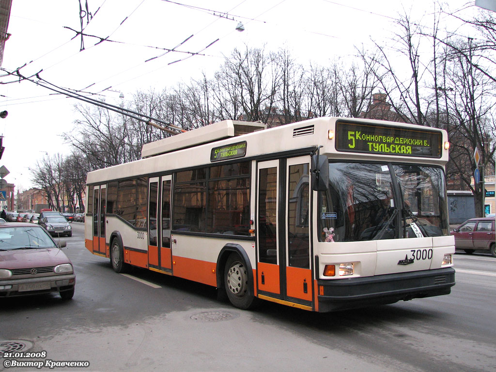 Санкт-Петербург, ПТ-6231 № 3000