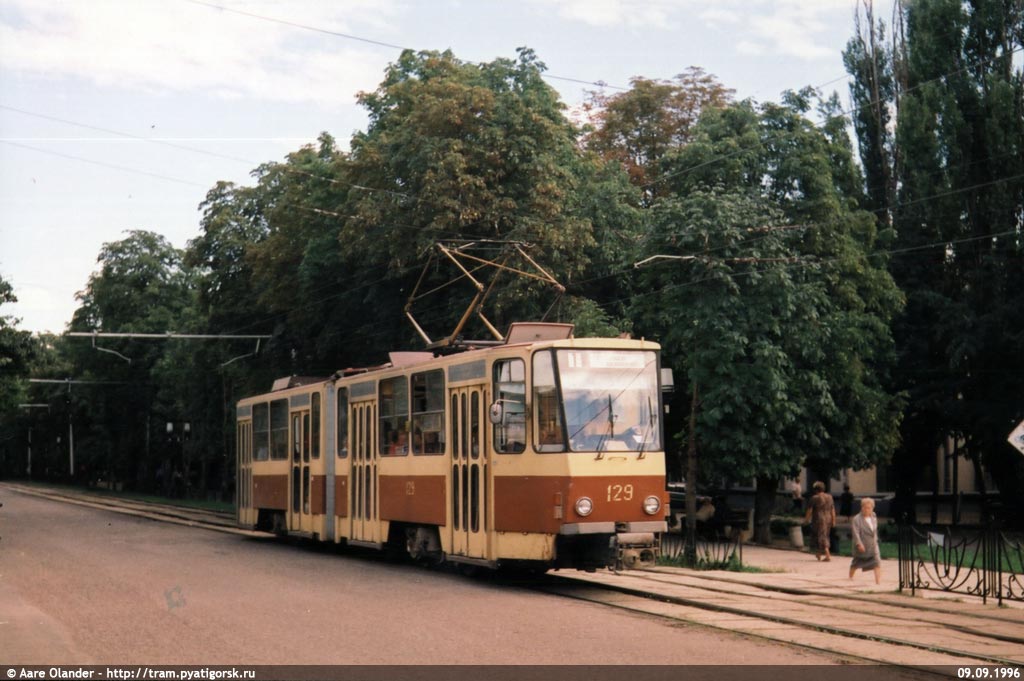 Пятигорск, Tatra KT4SU № 129