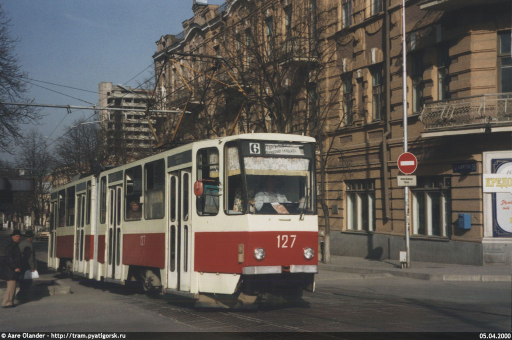 Пятигорск, Tatra KT4SU № 127