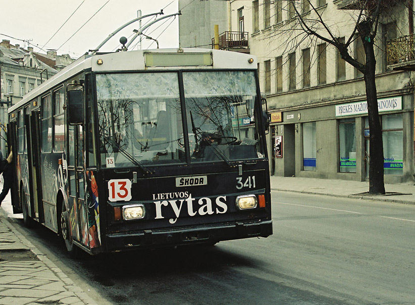 Kaunas, Škoda 14Tr13/6 č. 341 Kaunas, Škoda 14Tr13/6 č. 341