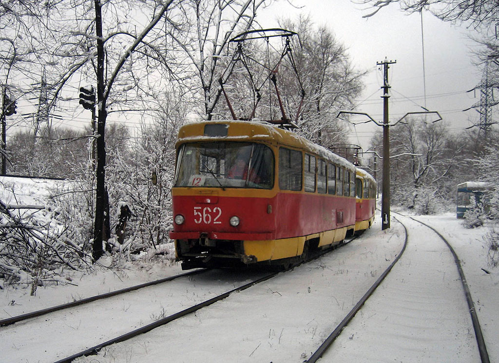 Запорожье, Tatra T3SU № 562; Запорожье, Tatra T3SU № 561