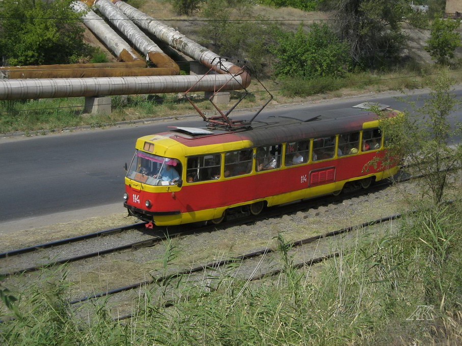 Волжский, Tatra T3SU № 114