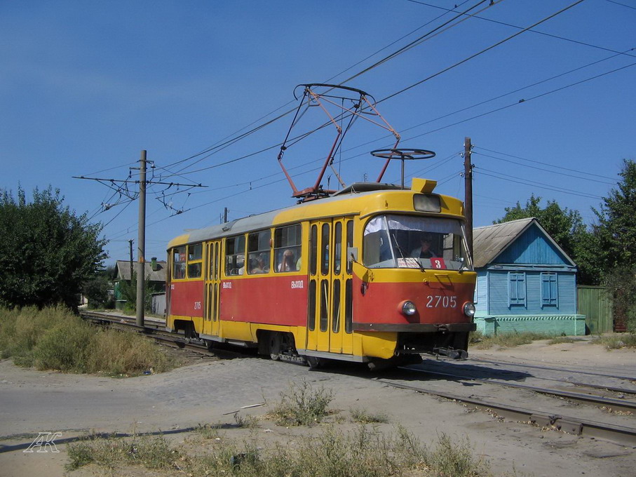 Wolgograd, Tatra T3SU Nr. 2705
