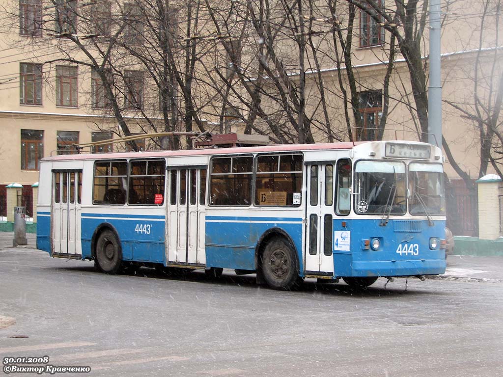 Москва, ЗиУ-682Г-014 [Г0Е] № 4443