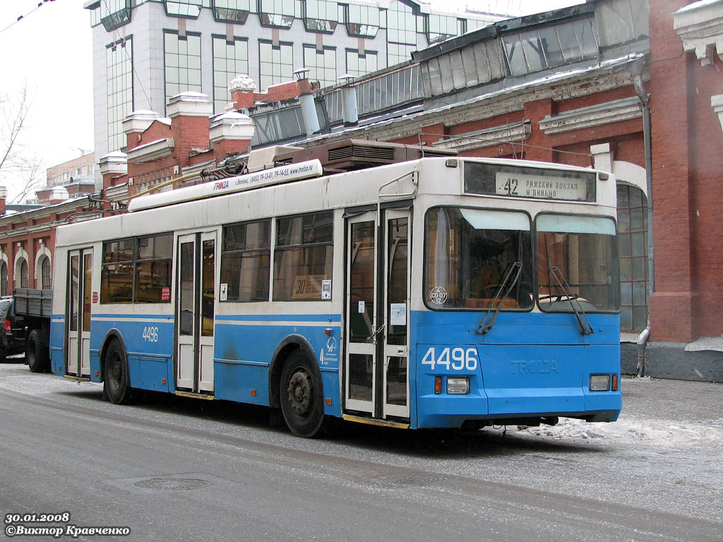 Москва, Тролза-5275.05 «Оптима» № 4496